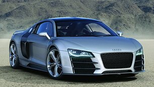 At&scaron;aukta &bdquo;Audi R8 V12 TDI&ldquo; gamyba