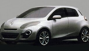 Nauja &bdquo;Renault Clio&ldquo; karta &ndash; pirmieji vaizdai?