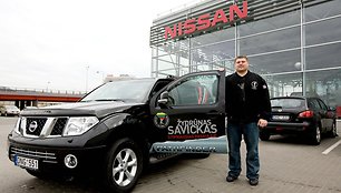 „Nissan Pathfinder“ – naujasis Žydrūno Savicko automobilis