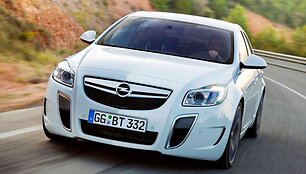 Galingasis &bdquo;Opel Insignia OPC&ldquo; privers konkurentus sunerimti