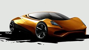 JJAD P1-E konkuruos su &bdquo;Tesla&ldquo; ir &bdquo;Fisker&ldquo;