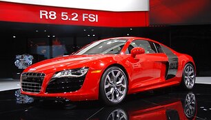 Detroite sužibo &bdquo;Audi R8 V10 5.2 FSI&ldquo; žvaigždė