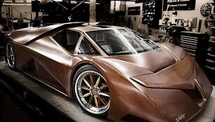 Ruo&scaron;iamas medinis superautomobilis &bdquo;Splinter&ldquo;