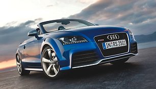 „Audi TT-RS“ – ir kabrioleto kėbulu