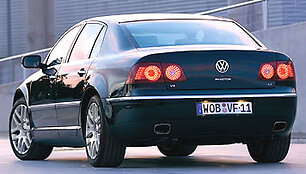 Subtilus &bdquo;Volkswagen Phaeton&ldquo; atnaujinimas