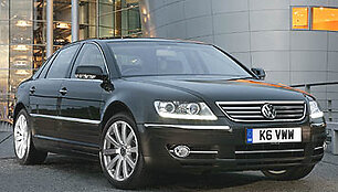 Subtilus &bdquo;Volkswagen Phaeton&ldquo; atnaujinimas