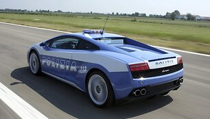 Italijos policija vairuos &bdquo;Lamborghini Gallardo LP560-4&rdquo;