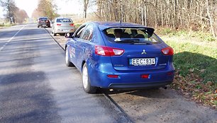 „Mitsubishi Lancer Sportback“ debiutas Lietuvos keliuose