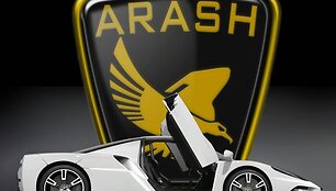 Pristatomas &bdquo;Arash AF10&ldquo; superautomobilis