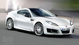 At&scaron;aukta &bdquo;Honda NSX&rdquo; įpėdinio gamyba