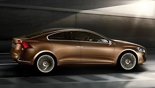 „Volvo S60“ koncepcija – pasaulinio debiuto belaukiant