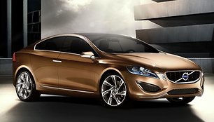 „Volvo S60“ koncepcija – pasaulinio debiuto belaukiant