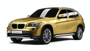 BMW X1 koncepcija – pirmosios nuotraukos