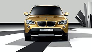 BMW X1 koncepcija – pirmosios nuotraukos