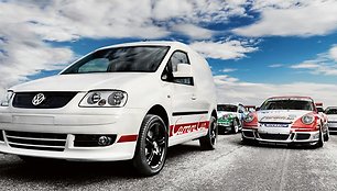 Pristatytas „Volkswagen Caddy Carrera Cup Edition“ modelis