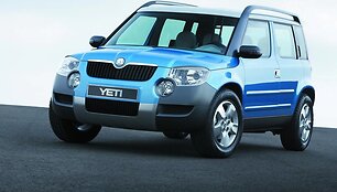 &bdquo;&Scaron;koda Yeti&ldquo; gali tapti serijiniu modeliu