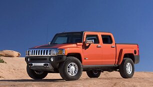 Paskelbta &bdquo;Hummer H3T&ldquo; kaina