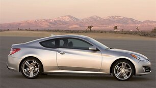 Nutekėjo &bdquo;Hyundai Genesis Coupe&rdquo; nuotraukos