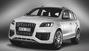 „Audi“ bomba – Q7 su V12 TDI turbodyzeliu