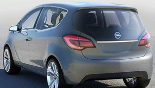 &bdquo;Opel Meriva&ldquo; koncepcinio modelio nuotraukos
