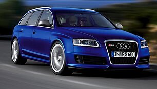 &bdquo;Audi RS 6 Avant&ldquo; &ndash; sportinis charakteris ir solidi i&scaron;vaizda