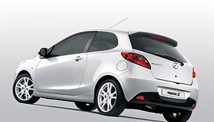 Nauja trejų durų &bdquo;Mazda 2&ldquo; debiutuos Ženevoje