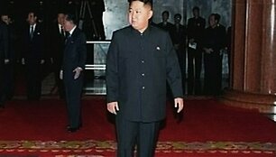 &Scaron;iaurės Korėjos lyderio įpėdinis Kim Jong-Unas