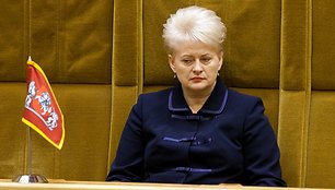 Lietuvos prezidentė Dalia Grybauskaitė