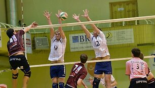 Tinklinio rungtynių akimirka