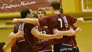 Tinklinio rungtynių akimirka