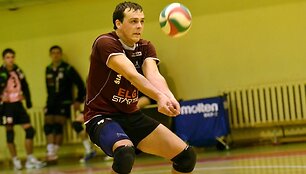 Tinklinio rungtynių akimirka