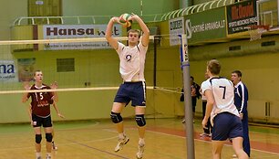 Tinklinio rungtynių akimirka