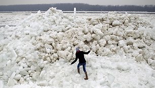 Ledų sangrūdos Dunojaus upėje