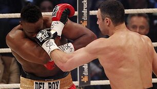 Vitalijus Klyčko ir Dereckas Chisora