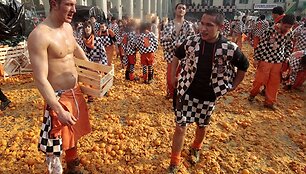 Apelsinų mū&scaron;is Italijoje