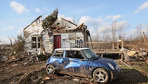 Tornado padariniai