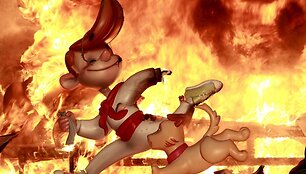 &bdquo;Las Fallas&ldquo; festivalio akimirka