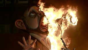 &bdquo;Las Fallas&ldquo; festivalio akimirka