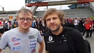 Saulius Jurgelėnas ir Benediktas Vanagas