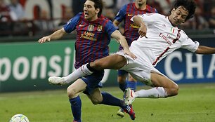Lionelis Messi ir Alessandro Nesta