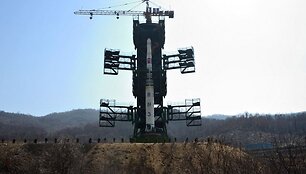 &Scaron;iaurės Korėjos &bdquo;Unha-3&ldquo; raketa 
