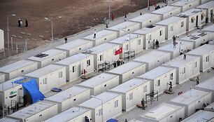 Sirijos pabėgėlių stovykla Turkijoje