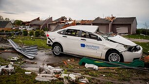 Tornado padariniai 