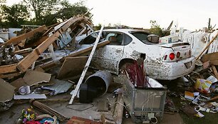 Tornado padariniai 