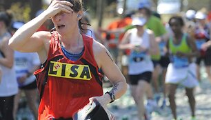 Bostono maratono akimirka