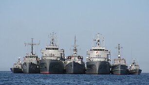 Lietuvos ir Latvijos KJP laivai &bdquo;Baltic fortress&ldquo;