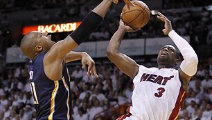 Davidas Westas ir Dwyane'as  Wade'as