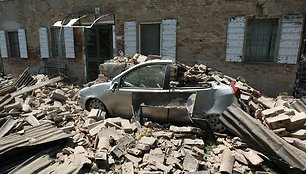 Žemės drebėjimo Italijoje padariniai