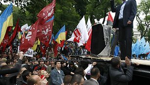 Opozicijos partijos lyderis Vitalijus Kličko