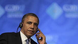 JAV prezidentas Barackas Obama